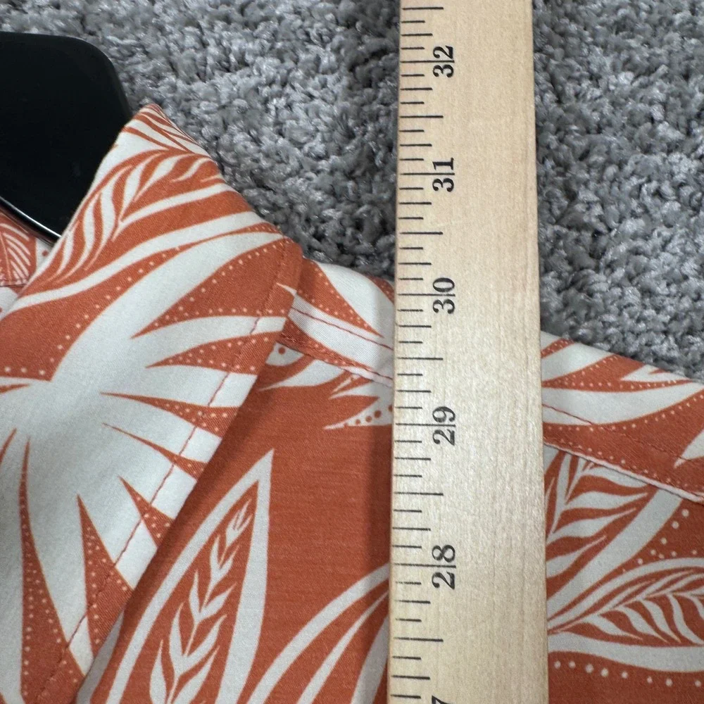 O'Neill TRVLR Traverse Shirt Mens Stretch Tropical Rust XL NEW - Picture 7 of 8